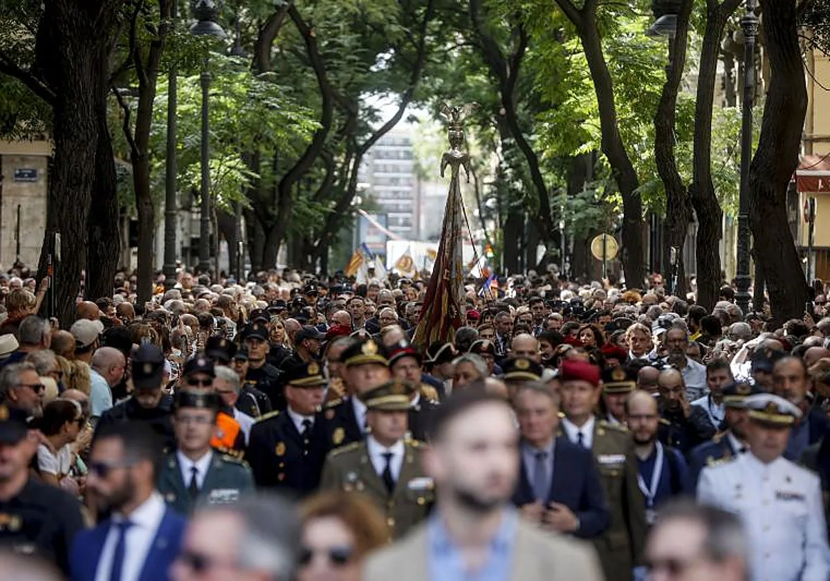 Programa de actos del 9 d'Octubre en Valencia: horarios y calles cortadas