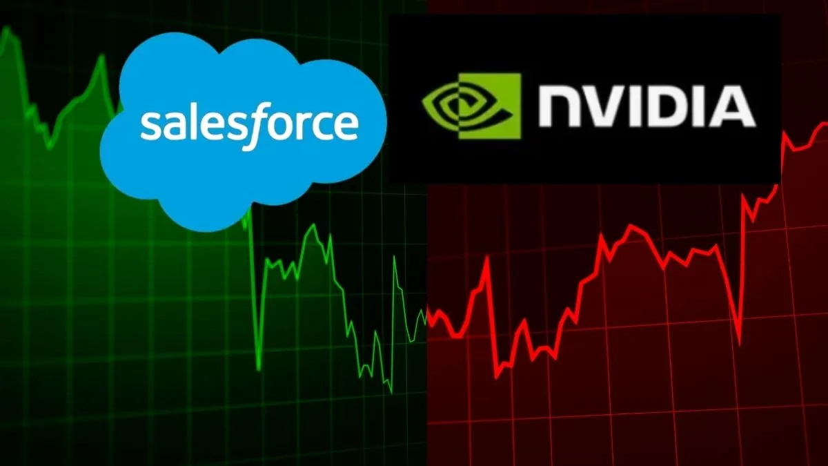 Salesforce dobra lucro e ação dispara 14% em Nova York; Nvidia supera projeções, mas investidores castigam papéis