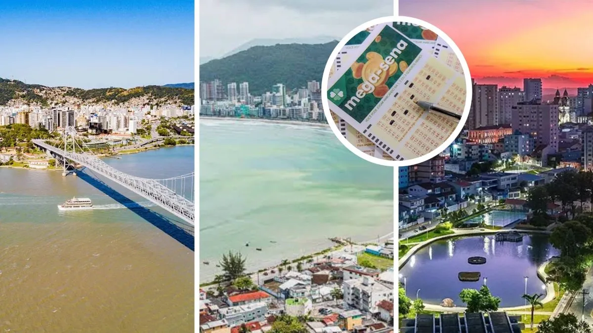 Apostadores de SC acertam a quina da Mega-Sena 3057 de R$ 84,6 milhões e faturam bolada; veja as cidades premiadas e o valor