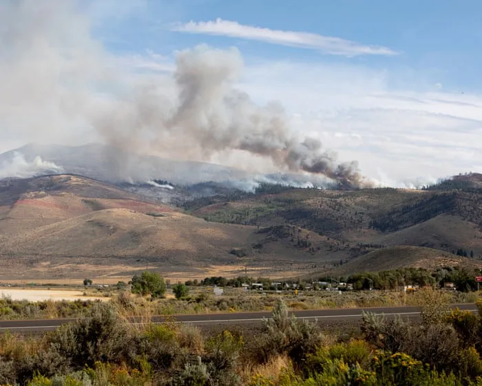 Reno, Nevada, wildfire forces 90,000 to evacuate and destroys several homes