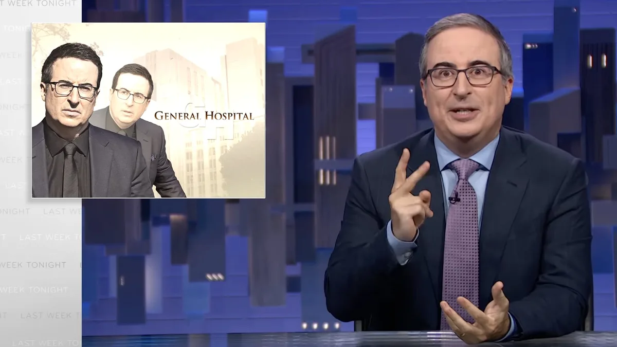 John Oliver Unveils His Worst Soap Opera Acting Moment