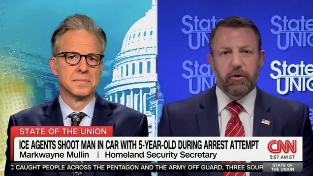 Trump’s DHS Chief Offers Wild Justification for ICE Killings