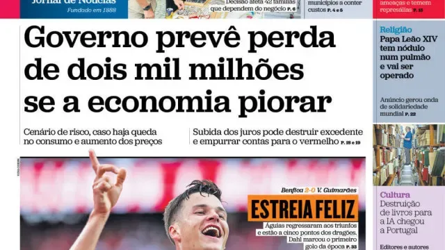 Hoje é notícia: Perda de 2 mil milhões; Presidente do Infarmed pôs cunha?