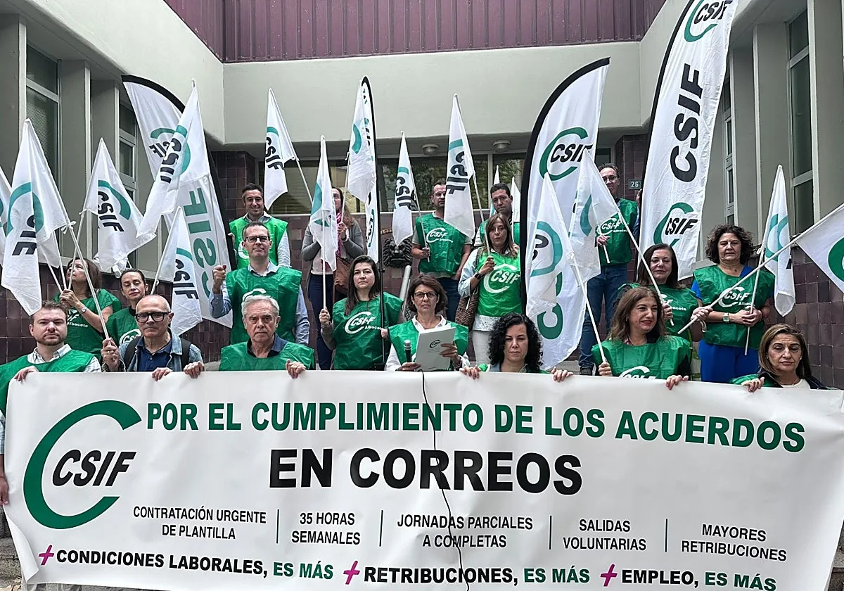 Nueva movilización de CSIF en Correos para reclamar más personal y el cumplimiento del Acuerdo Marco