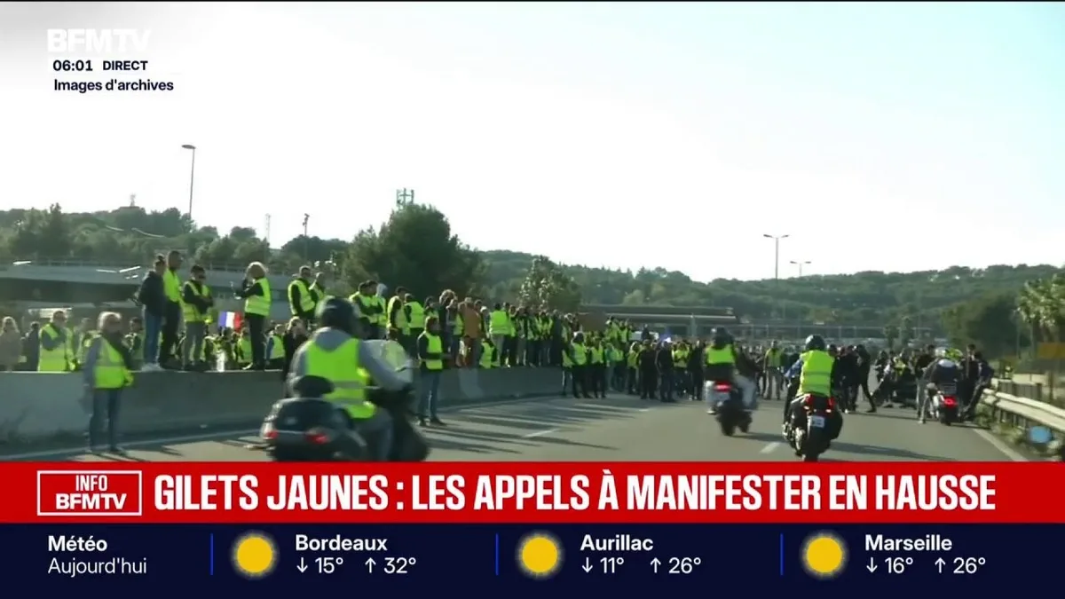 Gilets jaunes: les appels à manifester se multiplient
