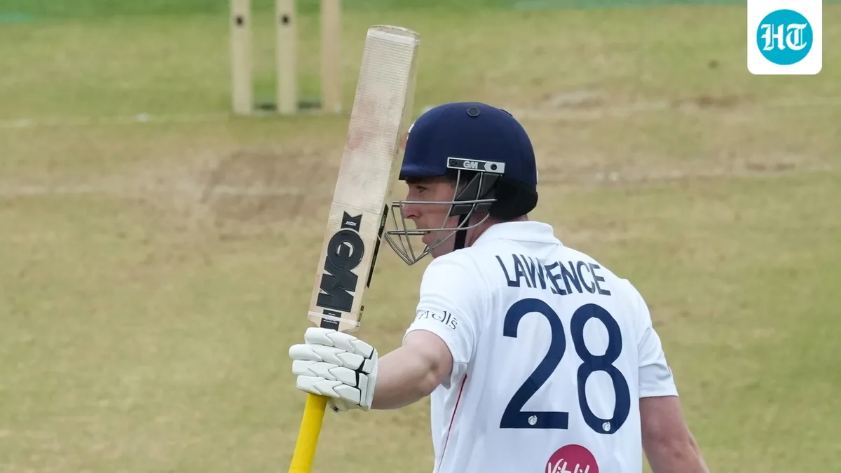 Dan Lawrence extends England's lead to 357 at stumps, Pakistan face record chase to level series