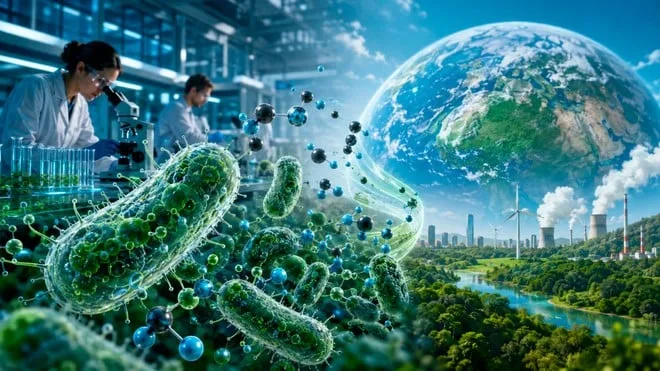 Harvard cria bactéria que acelera remoção de CO2 e combate o aquecimento global