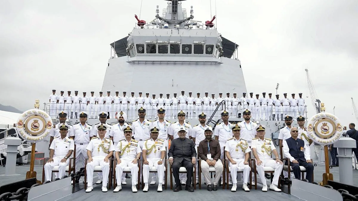 INS Samarthak commissioned at Karwar, Vice President C.P. Radhakrishan terms it a milestone in self-reliant defence manufacturing