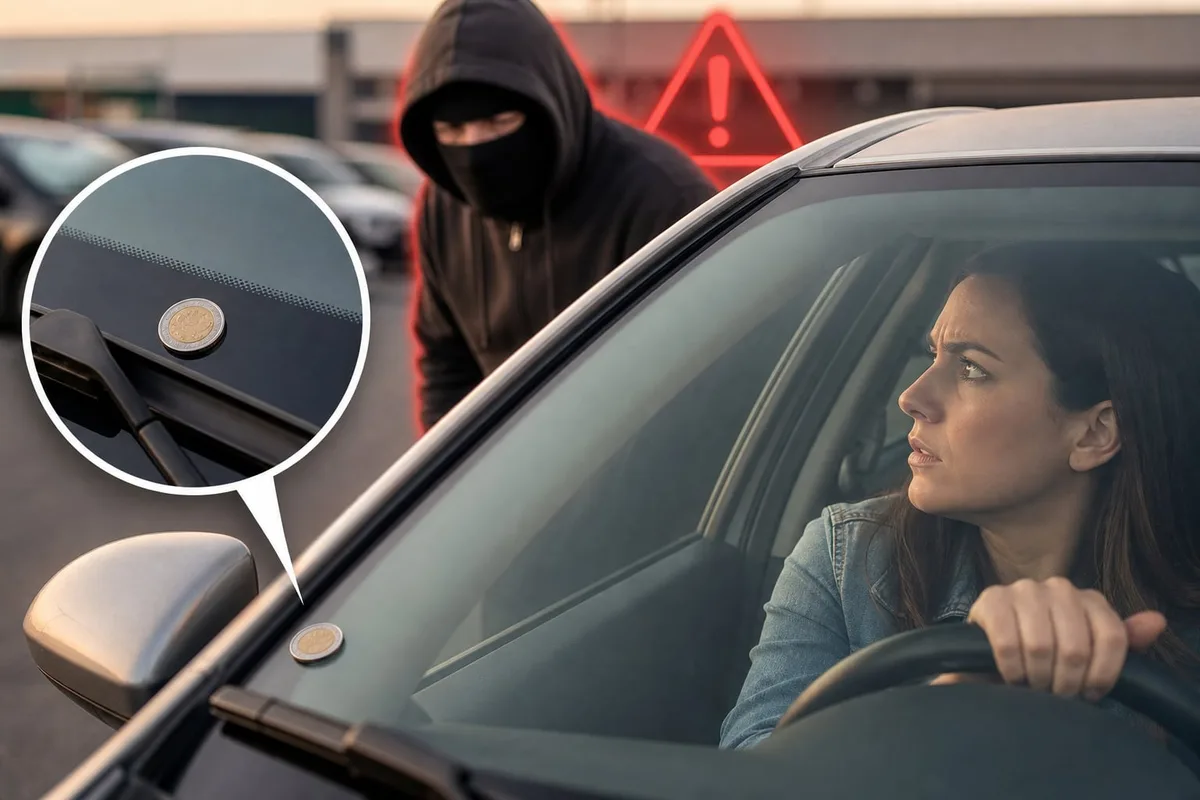 ¿Encontraste una moneda en el parabrisas de tu auto? Ten cuidado: esto significa y no debes ignorarlo