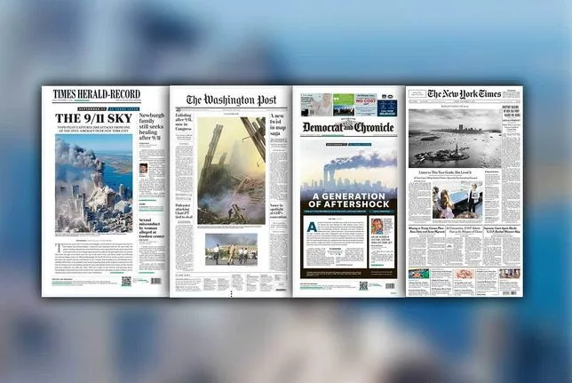 Le 25e anniversaire du 11 Septembre à la une de la presse américaine