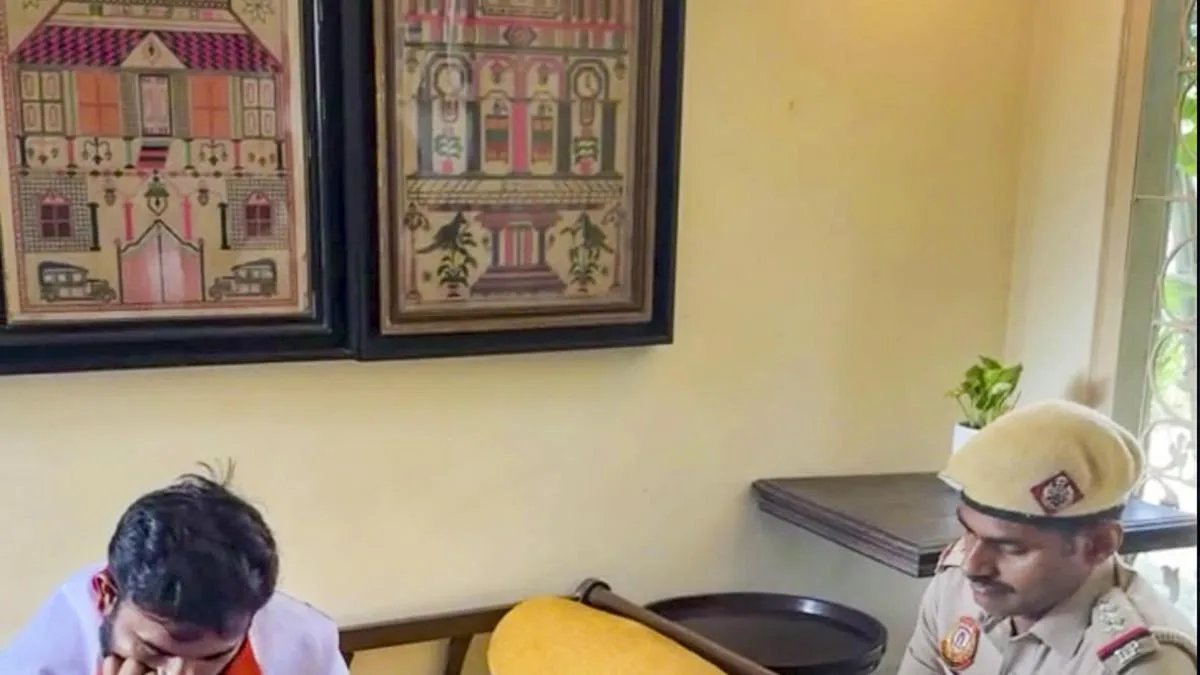 Abhijeet Dipke detained by Delhi Police outside his residence
