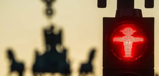 Quiz: Wo leuchtet welches Ampelmännchen?