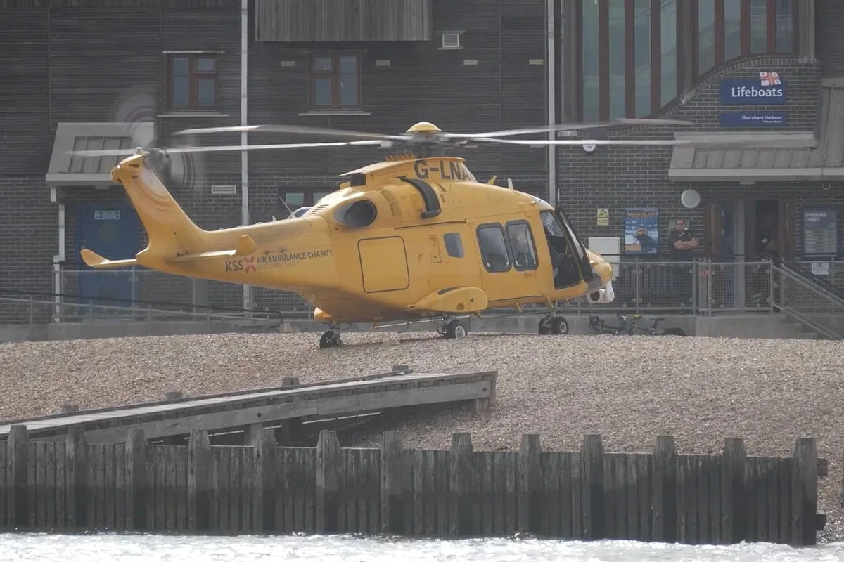 Three people from same family die after getting into trouble off Sussex coast