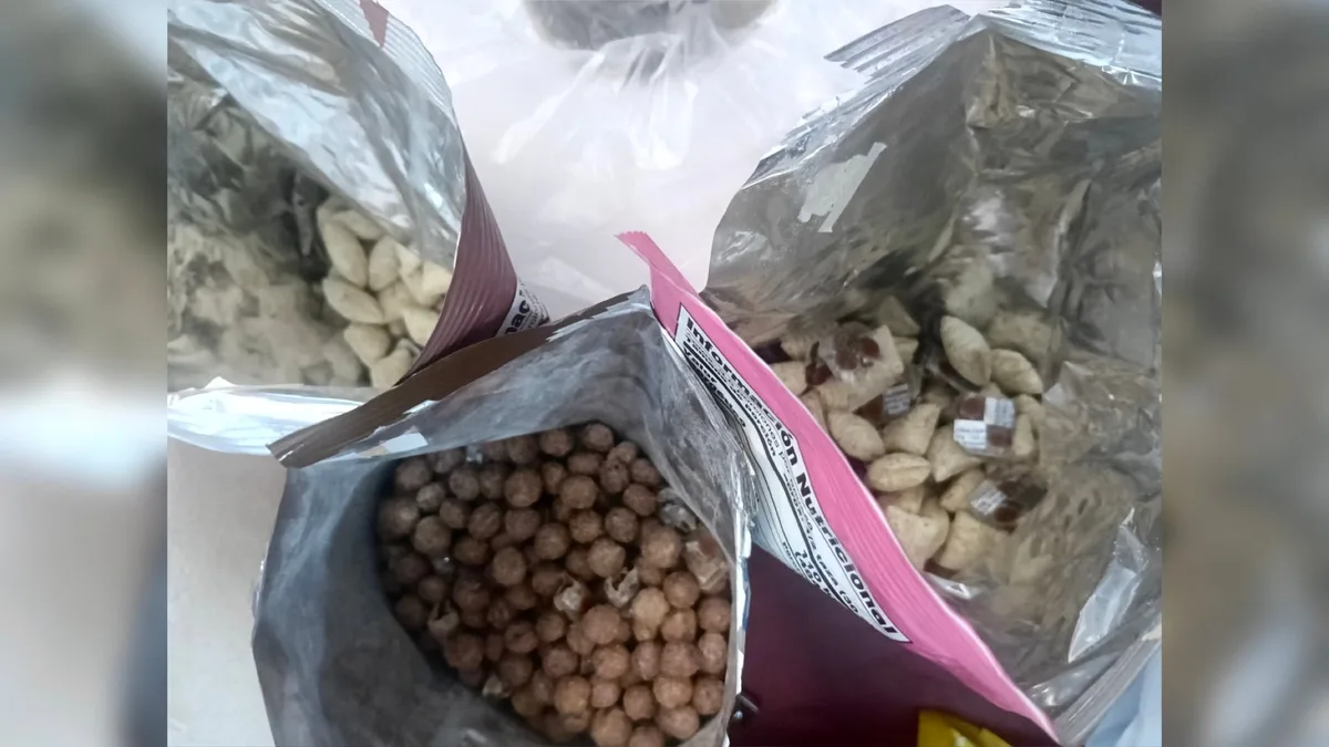 Agentes del INPE frustran el ingreso de 500 pastillas de clonazepam a un penal camufladas en cereales