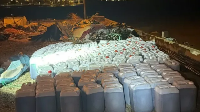 Cerca de 4.500 litros de gasolina em jerricãs apreendidos no Montijo