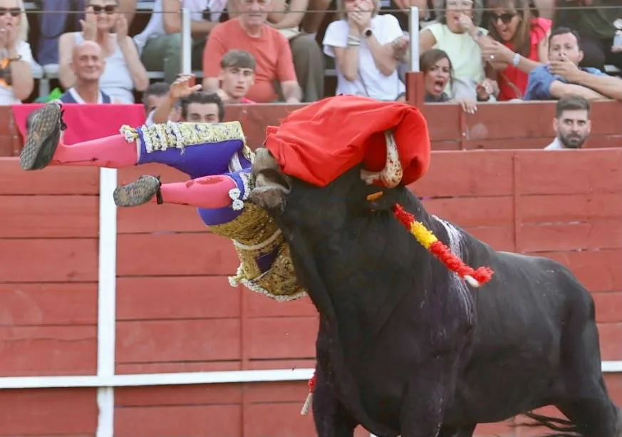 El novillero catalán Adame Espinosa sufre una grave cornada en Mejorada del Campo