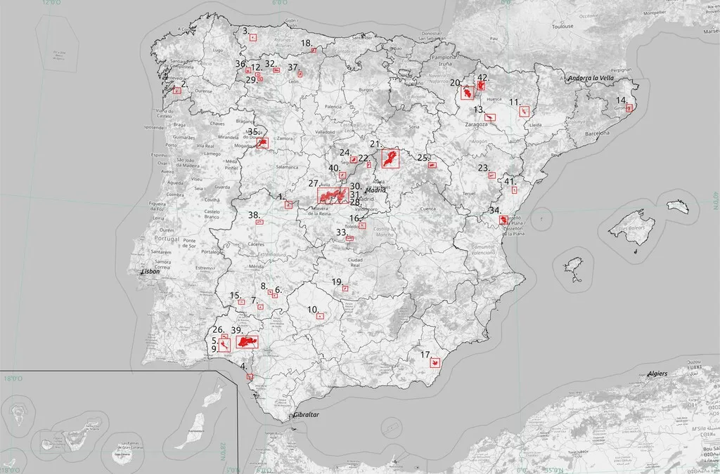 El mapa para entender hasta qué punto este verano ha sido terrorífico para España en materia de incendios