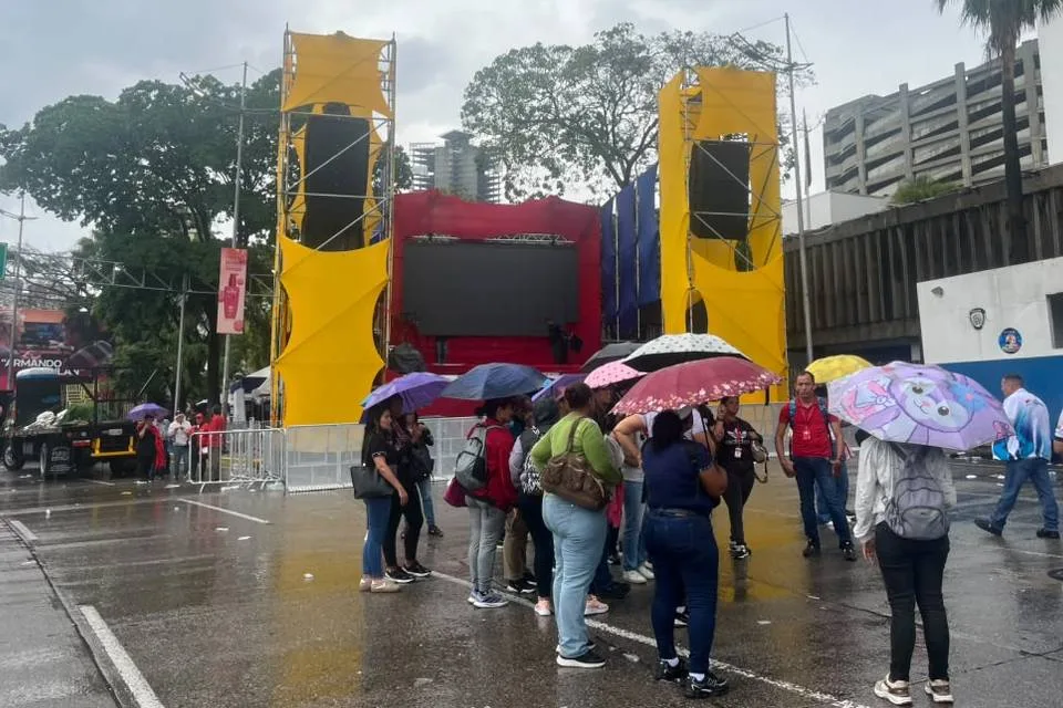 Lluvias de este 7Oct apabullaron marcha convocada por Cabello