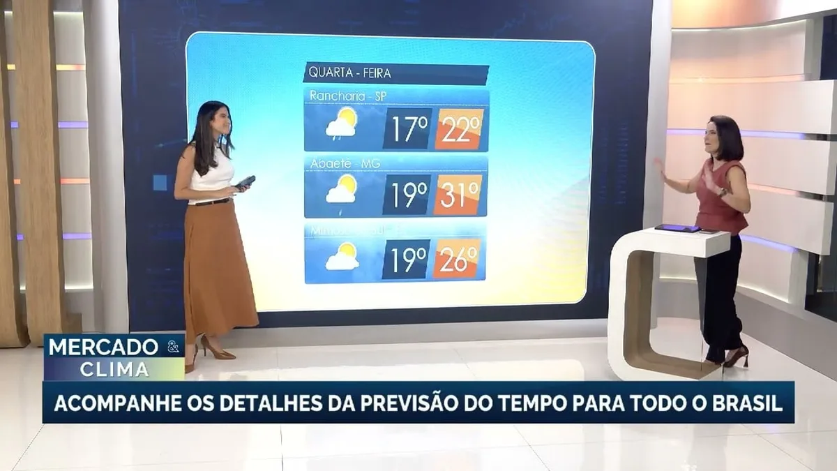 Onda de calor deve trazer temperaturas acima de 40°C no Brasil