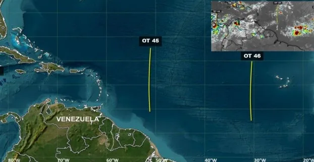 Nueva onda tropical provocará lluvias este #1Sep en Venezuela