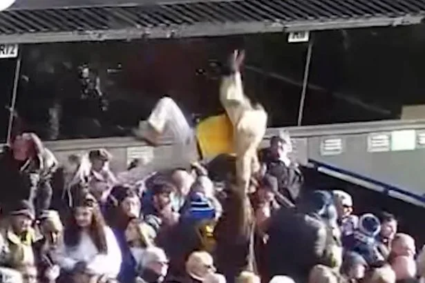 Football fan who drank five cans of beer cleared of assault after falling onto woman from Ipswich stands