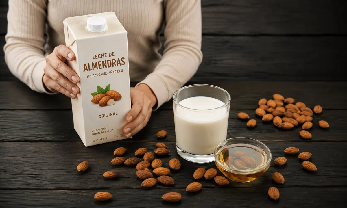 ¿Qué es mejor, tomar leche de vaca o de almendras? Eso dicen los expertos
