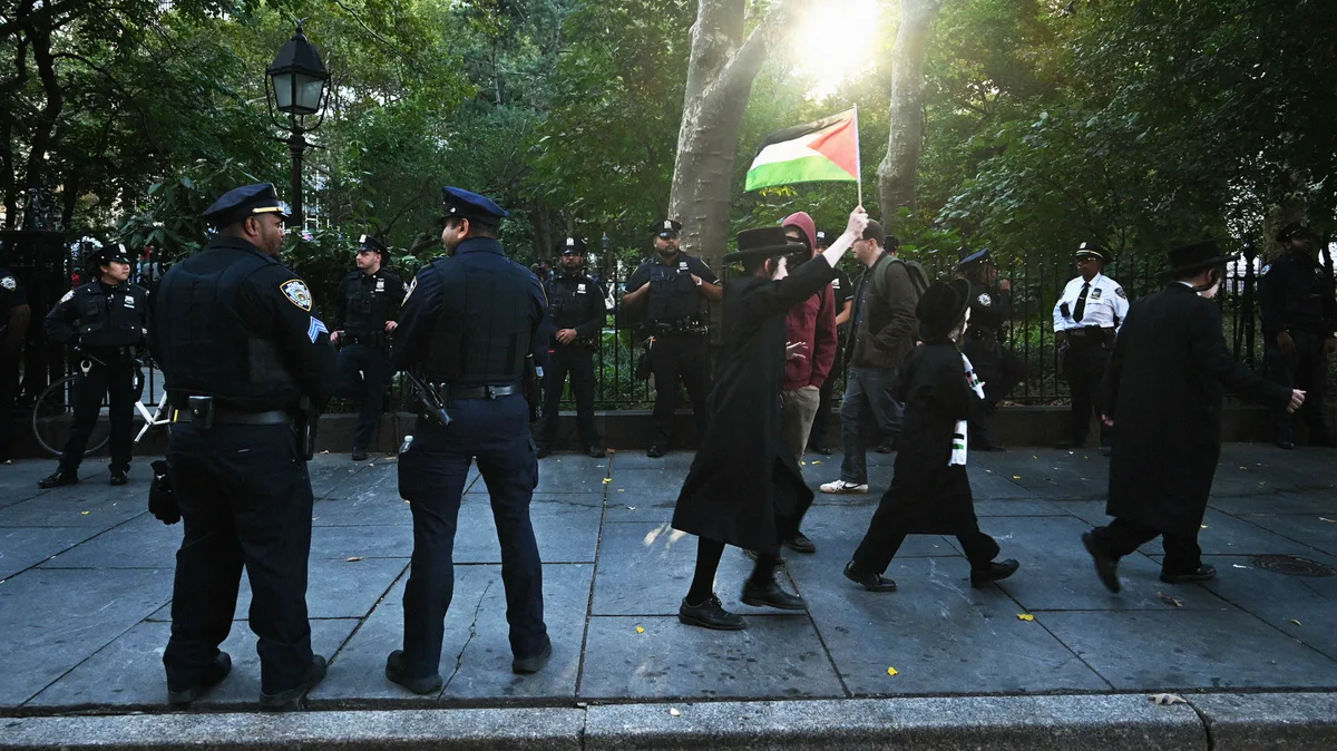 What I Saw at New York’s Anti-Israel October 7 Rallies