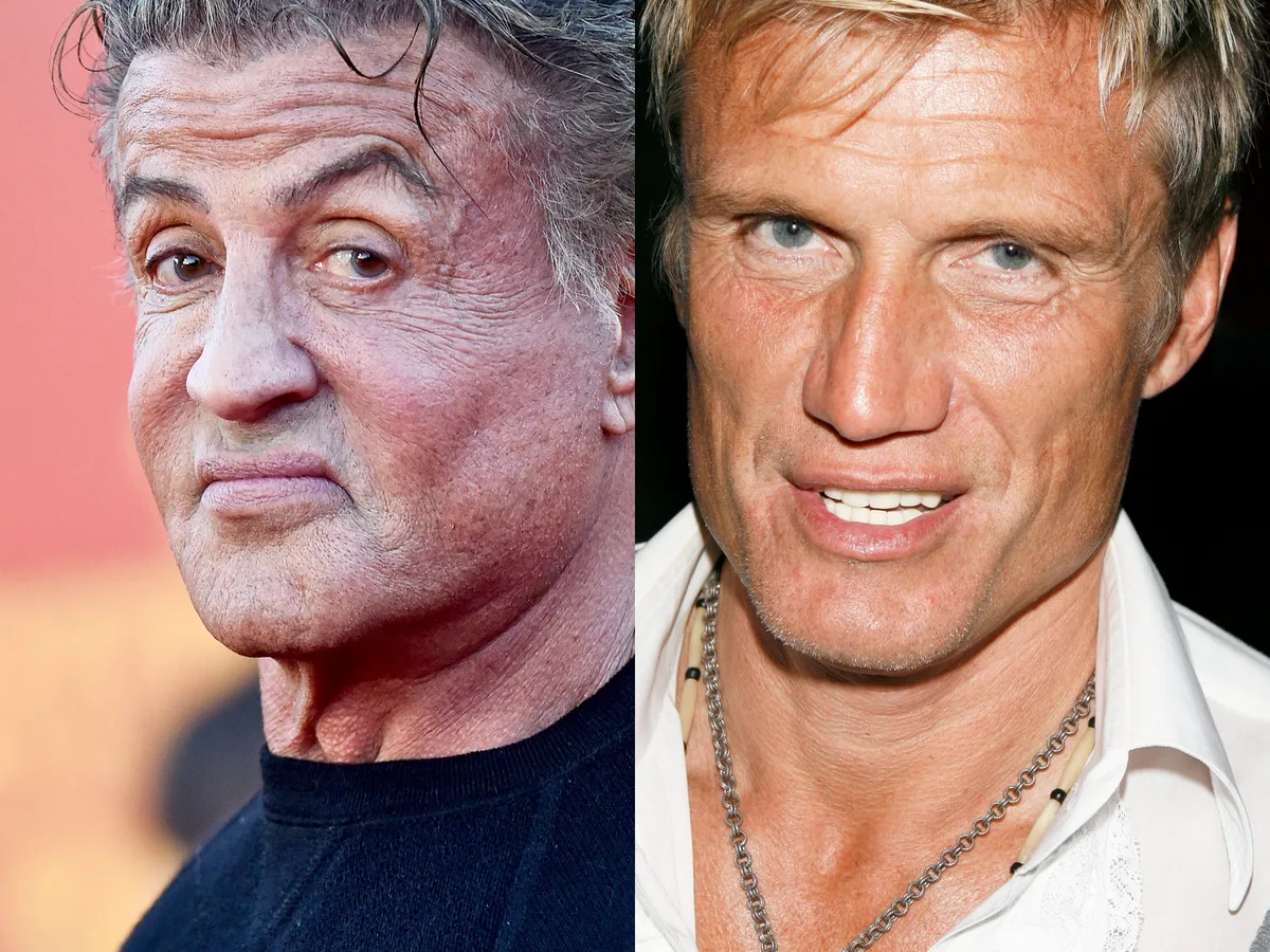 Sylvester Stallone, sobre Dolph Lundgren: "Le odié nada más verle. Este tipo ha saltado la línea evolutiva como mil años"