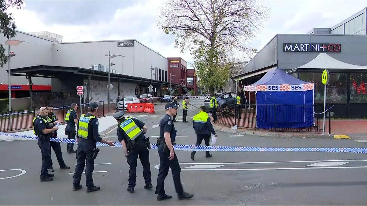 Woman killed as car crashes into Martini and Co at Westfield Knox