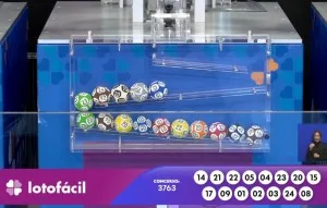 Lotofácil hoje, concurso 3763: Confira o resultado sorteado neste domingo (16)