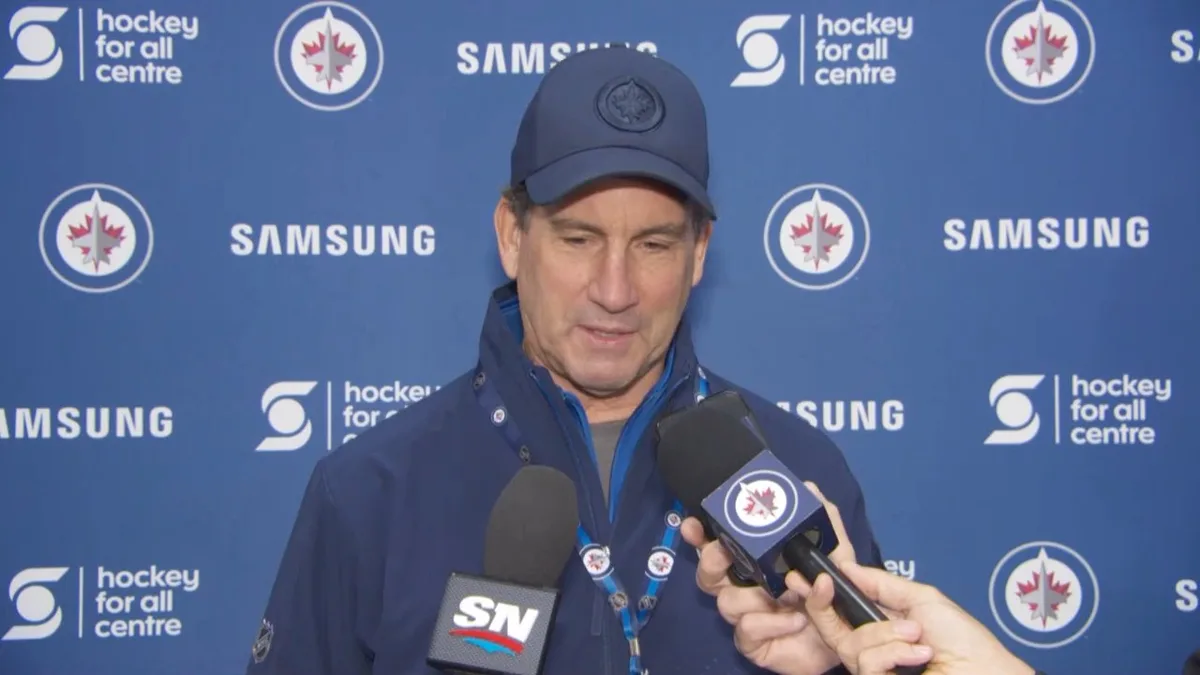 Scott Arniel jokes about changing lineup after McDavid, Draisaitl news