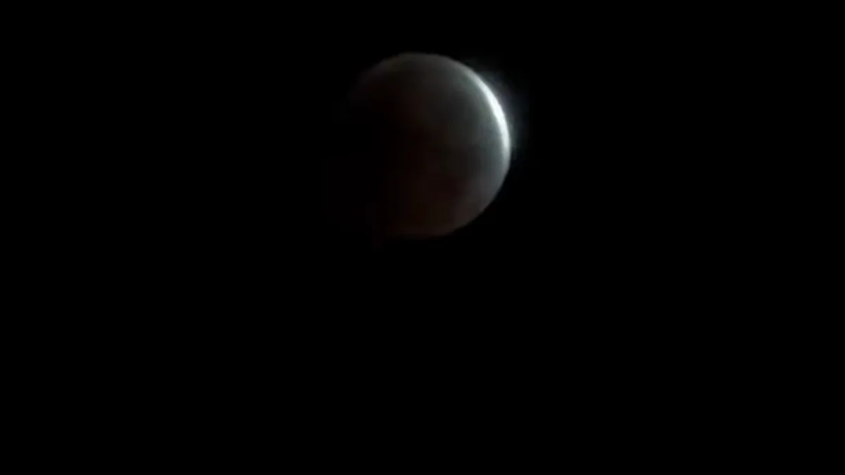 El eclipse de luna, en imágenes: así se ha visto desde España