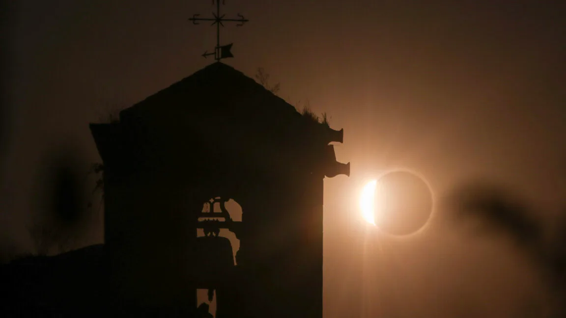 The Moon's shadow raced across the heart of Spain, and I was there to see it