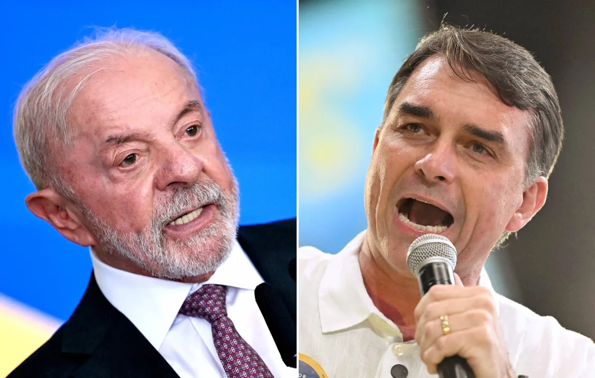 Lula provoca Flávio Bolsonaro ao vivo na Globo e lembra prisão de aliado da família