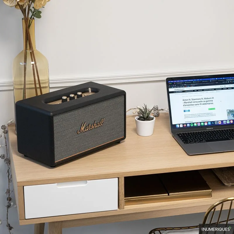 Actualité : Top produit – L'enceinte sans fil & connectée Marshall Stanmore III à 299,99 €