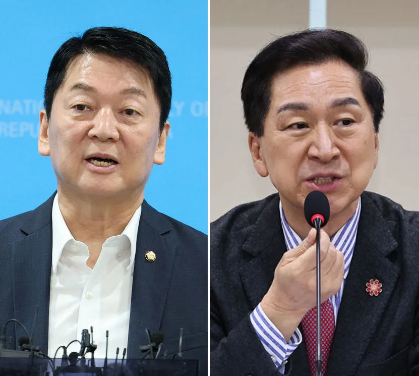 ‘당원중심 정당’ 논란속…포지션 뒤바뀐 안철수·김기현