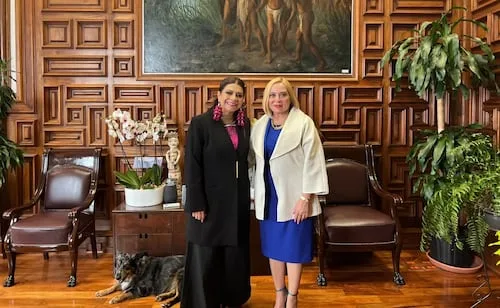 Presidenta del Congreso de la CDMX se reúne con Clara Brugada; pide evitar rezago en publicación de decretos