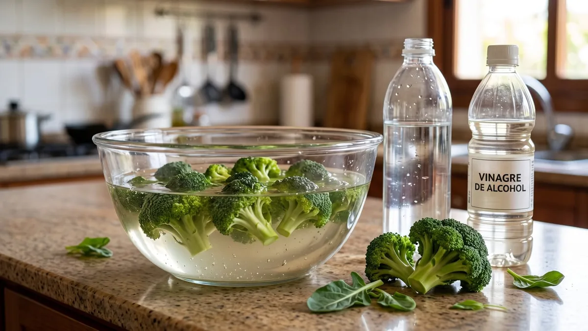 Los cocineros lo confirman: hacer reposar el brócoli 20 minutos en agua con vinagre lo hace más saludable