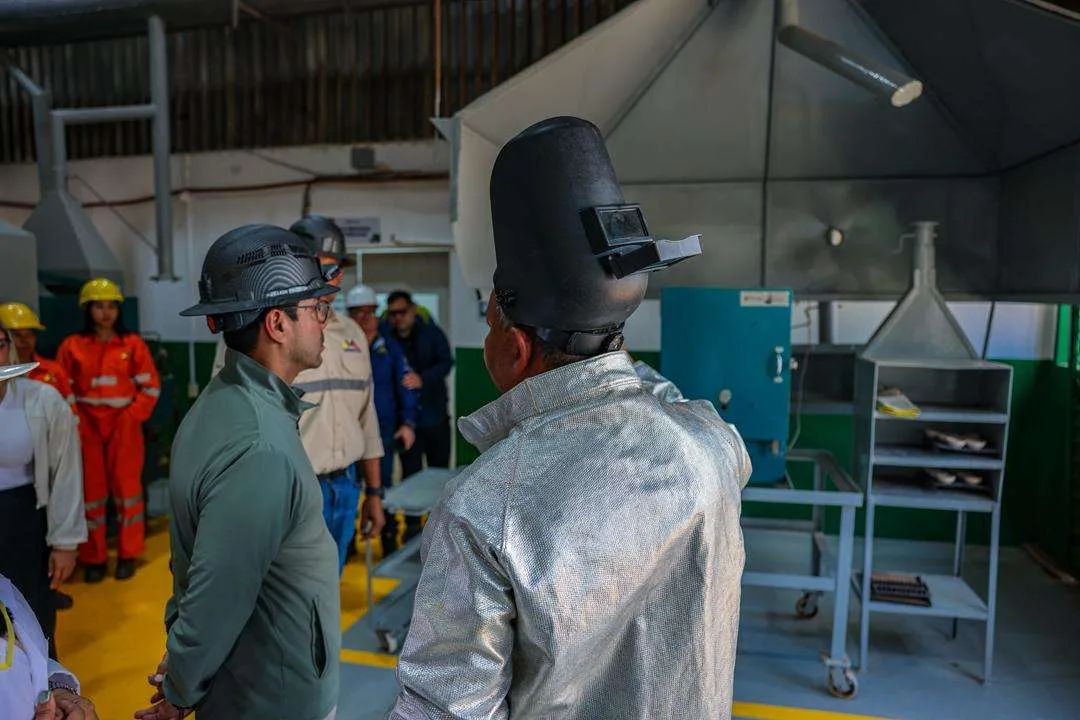 Inauguran laboratorio industrial de Planta Revemin en Bolívar para impulsar la producción minera nacional