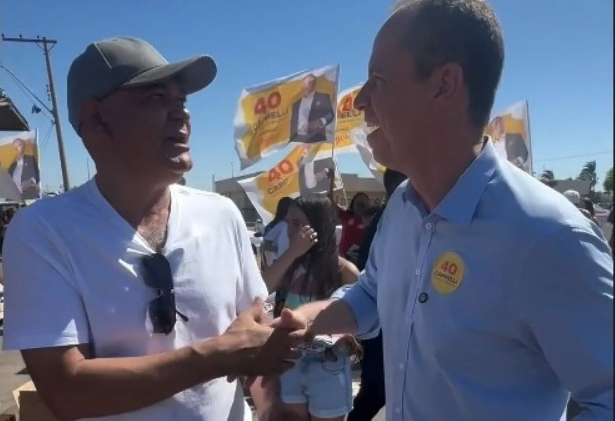 Cappelli inicia campanha ao GDF com missa e visita a feira em Samambaia
