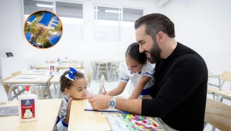 El Salvador: Bukele inauguró nueva carretera y escuela en Los Toles durante la conmemoración del Día de la Independencia