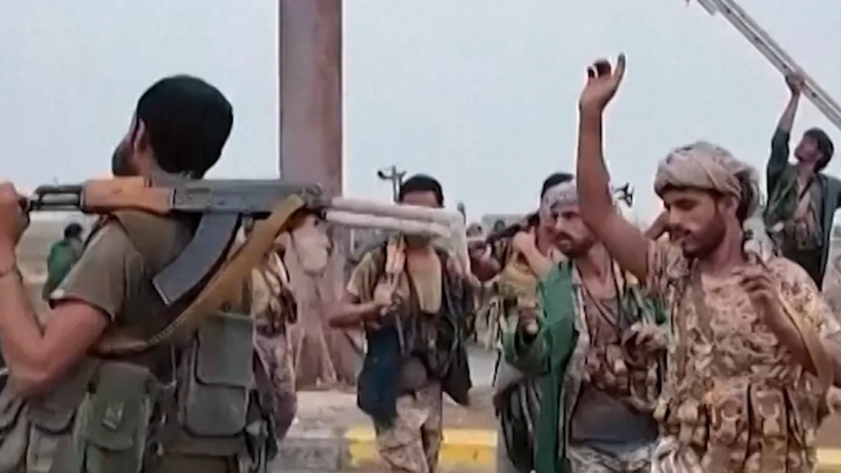 Watch: Houthis celebrate territorial gains in western Yemen after major offensive operation