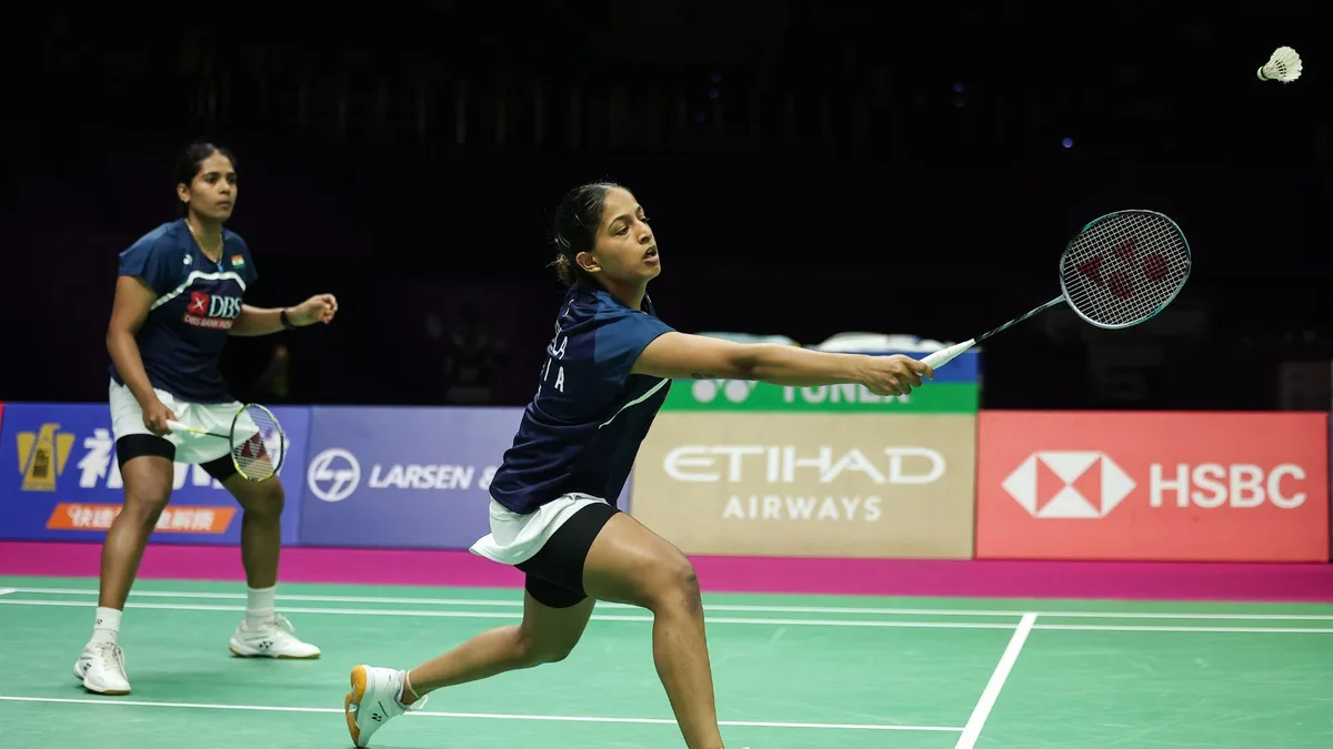 Treesa-Gayatri stun Chinese third seeds, secure historic BWF Worlds medal