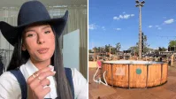 “Marília”: Klara Castanho surge caracterizada para filme sobre a cantora