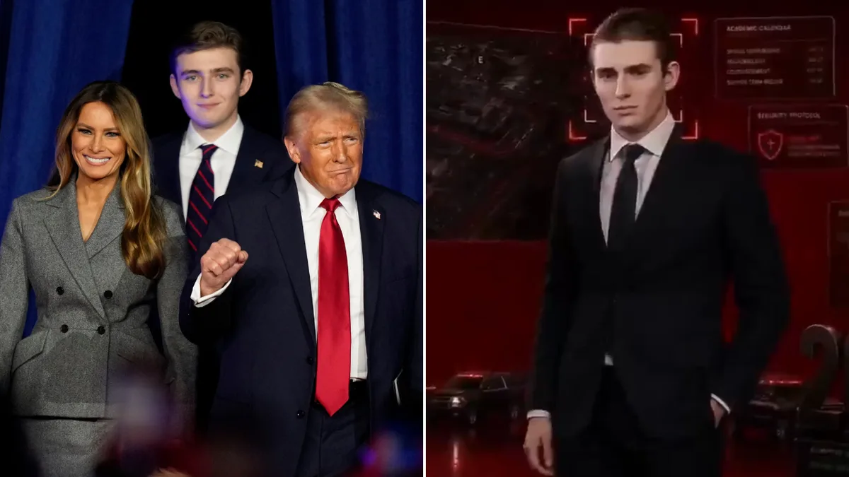 Bizarre video boasting $10 million bounty for Barron Trump sparks response from Secret Service