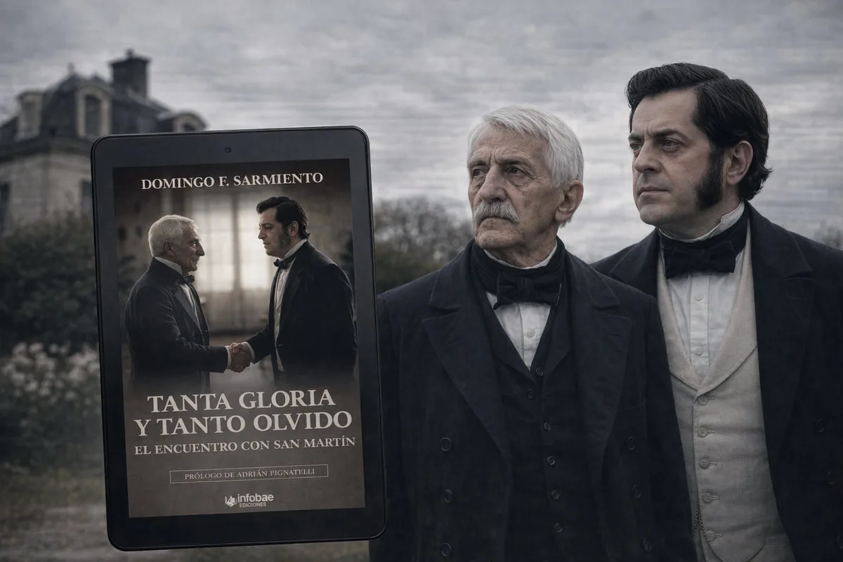 Sarmiento conoció a San Martín y lo contó: los textos completos, gratis