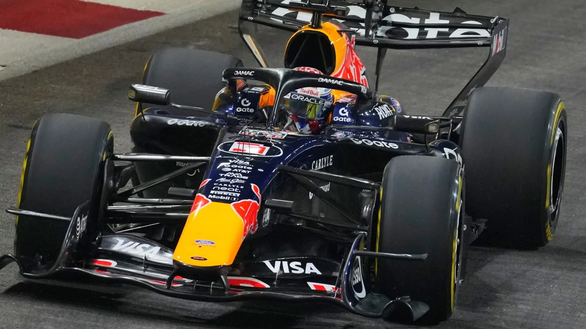 Verstappen claims Singapore Sprint pole but under investigation