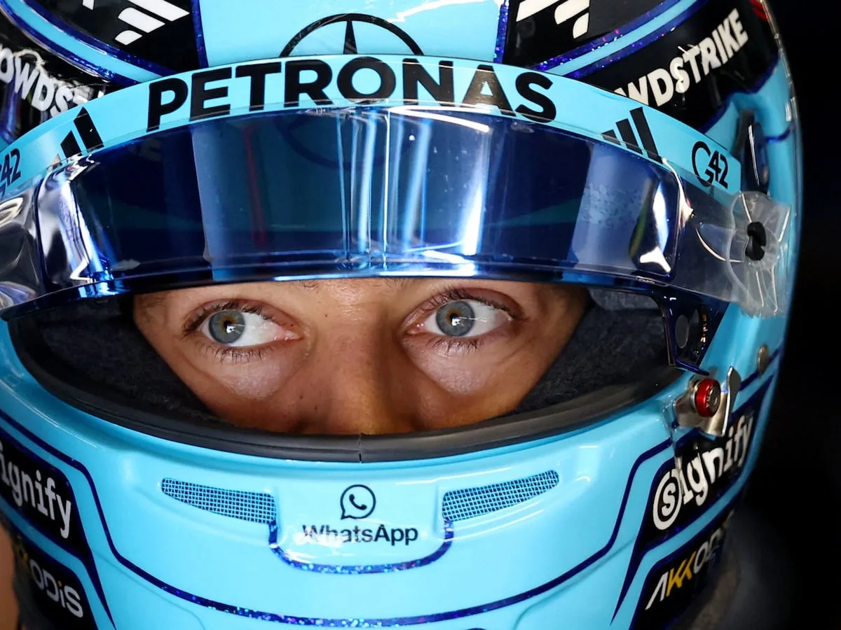Russell says he is not realistically in the fight for F1 title
