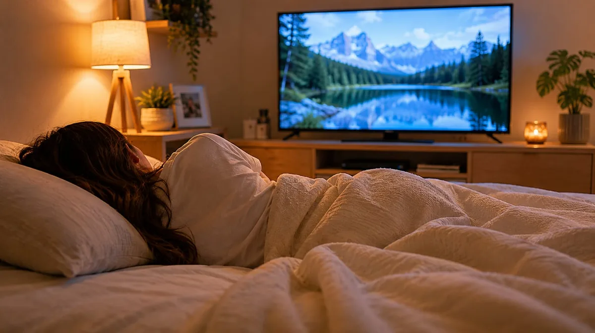 Por qué las personas que no pueden dormirse sin la televisión prendida tienen más niveles de ansiedad oculta