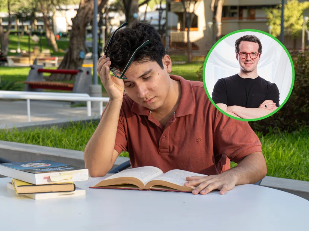Santiago Allamand, profesor universitario: "Si no tienes el hábito de leer, un libro que quiere enseñarte algo puede sentirse como una tarea"